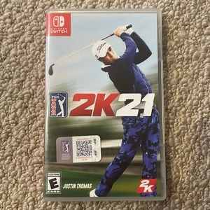Nintendo Switch 2K21 PGA Tour golf game